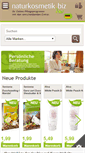 Mobile Screenshot of naturkosmetik.biz